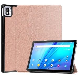 Compatibel Met TCL Tab 10s 10.1 ""2021/NXTPAPER 10S 2022 Tablet Case Magnetische Opvouwbare Smart Beschermhoes(Color:Rose Gold,Size:For TCL Tab 10S)