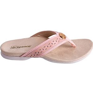 Spenco Dames Starboard Flipflop, Bleke Rouge, 41 EU