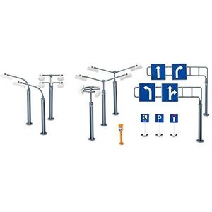 SIKU 5594 World Toebehoren Verkeersborden en Verkeerslichten