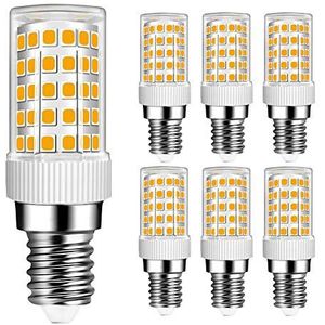 MENTA E14 LED 10W warm wit 3000K vervangt 80W halogeenlampen 86 x SMD 2835 LED E14 LED lamp lamp AC 220-240V niet dimbaar 2 jaar garantie 6-pack