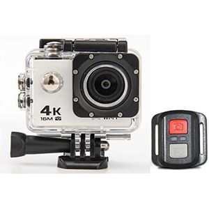 Sport DV4K Waterdichte camera 2.4G Afstandsbediening WIFI onderwatercamera Hd Outdoor videorecorder(Color:White)