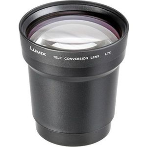 Panasonic DMW-LT55E Lumix 1.7 x Tele Conversie Lens, Zwart