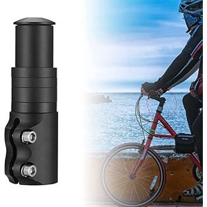 PIQIUQIU Fietsstuurpen, riser fiets, vork, stuurpen, verlenger, aluminium, voor wielrennen, stuurverlenger, voor 28,6 mm, 1 1/8 inch mountainbike, racefiets, MTB