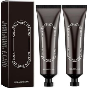 SS Collagen Reverse Volume Peel off Face Mask,Hydrolyzed Collagen Peel off Mask,Bio-Collagen Real Deep Mask,Cleansing, Hydrating and Moisturizing Suitable (2 pcs)