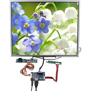 VSDISPLAY Écran de jeu LCD 19 pouces 1280x1024 1000 lentes G190ETN01 avec Audio Driver Board VS-TY2660H-V661