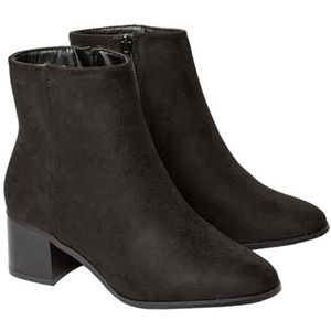 Dorothy Perkins Dames/Dames Andrea Enkellaarzen met Blok Hak, Natuurlijk Zwart, 5