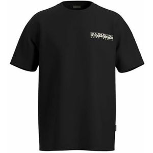 Napapjiri Heren T-shirt met korte mouwen, S-Gouin, Zwart
