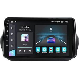 Android 14 GPS Navigation Stereo voor Fiat Fiorino Qubo 2008-2017 9 Inch 2 Din Car Stereo Radio met CarPlay AHD Omgekeerd beeld Bedieningselementen op het stuur Bluetooth(A1 1G+32G)