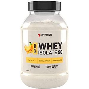 7Nutrition Whey Protein Isolate 90-1 pack - Muscle Building Shake - Met aminozuren - BCAA (500g, Vanilla)