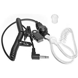 HYS TC-617-1N - Oordopjes - Transparant - Siliconen - Met Bevestigingsclip