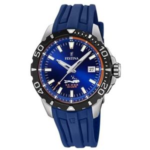 Festina Uniseks analoog kwartshorloge voor volwassenen met PU armband F20462/1