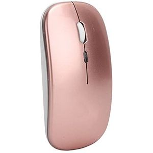 Muis voor thuiskantoor, praktische en duurzame muis met achtergrondverlichting Stil ontwerp met microbewegingen Uitgerust met hoogwaardige lichtgevoelige chip voor kantoor voor thuis(Rose goud)