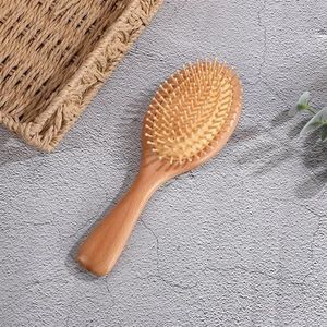 Houten kam professionele luchtkussen haaruitval massage borstel haarborstel kam hoofdhuid haarverzorging gezonde bamboe kam (maat : 13)