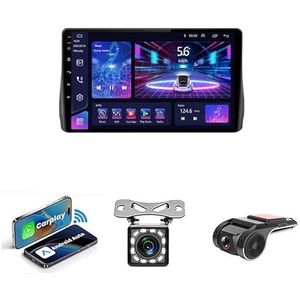 9-inch Touchscreen Autoradio Met Bluetooth Autoradio Voor Toyota Wish 2 2009-2017 Plug en Play Android 14 2 Din Autoradio Radio Android Automatische Bluetooth USB RVC SWC(NF-1 WIFI 1G+32G)