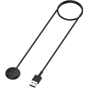 Levigo Magnetische USB-A-oplaadkabel voor smartwatch, compatibel met Google Pixel Watch 2, oplaadkabel voor smartwatch, zwart