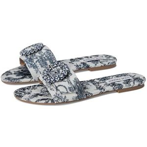 Steve Madden Merla damessandalen, blauw/meerkleurig, maat 37,5, Blauw veelkleurig, 37.5 EU