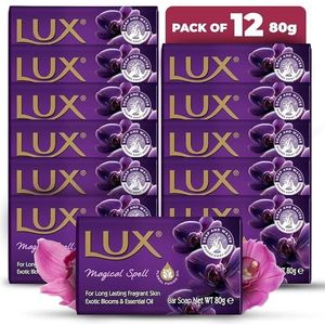 LUX - Purple Magical Beauty - Zeepreep - 80g x 12 - Voor Gezicht, Handen & Lichaam