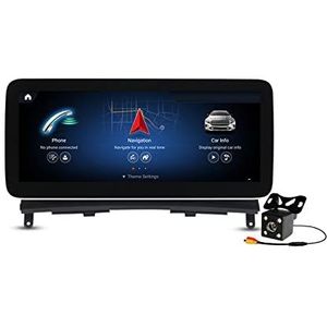 Android 14 Auto Stereo Radio voor M-ercedes B-enz C-Klasse W204 2006-2011 NTG4.0 GPS Navigatie 10.25in Touchscreen MP5 Multimedia Speler Video Ontvanger met WiFi 4G DSP Carplay,N1