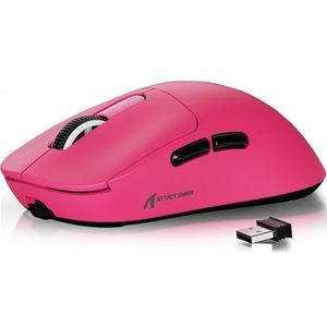 ATTACK - SHARK X3 - Gaming Muis - 49g - PixArt PAW3395 Sensor - Draadloos/Wired