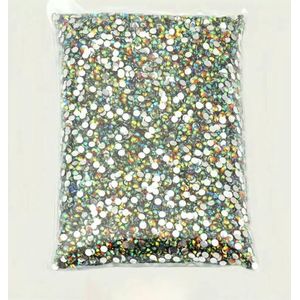 500g 2-6mm Hars Niet Hot Fix Strass Steentjes Groothandel Platte Achterkant Kristallen Nagel DIY Glitters Steen-ABkleur42-6mm SS30-10000st
