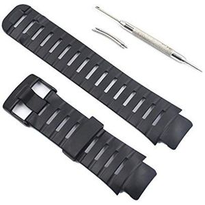 horlogebandje Ixkbiced 1 set zachte rubberen horlogeband metalen gesp for X-Lander Smart Watch-accessoireset