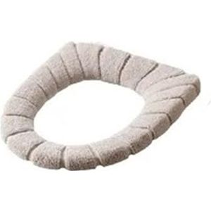 Toiletbrilkussens, Toiletbrilhoezen 1-10 stuks Multicolor(Beige,1Pc)