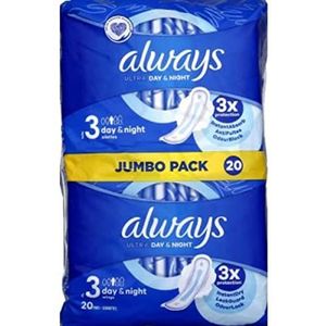 Always Always Handdoeken Ultra Night, 20 Stuk