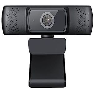 Streaming webcam, Webcam Full HD 1080P Webcam Autofocus met ruisonderdrukkende microfoon Webcamera for conferenties, livestreaming, opname