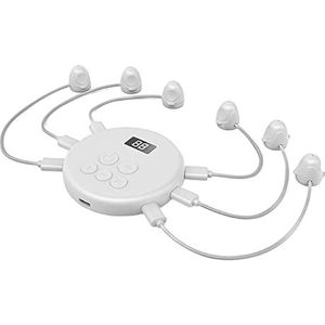 Tityvirnix Telefoon Auto Tapper 62 Snelheid Gesimuleerde Vinger Klikken voor Houd Scherm Levend Wit 6 Hoofd