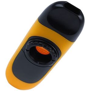 Kazoo, Professionele Kazoo van 4,3 Inch, Gebruiksvriendelijk Klein Lichaam van Hars, Braamvrij voor op de Camping (Geel)