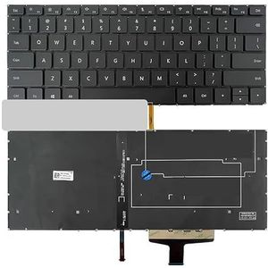Laptoptoetsenbord voor HUAWEI voor KPR WRT WRTD-W29 W19 WFE9 KPRC-W20L HNL-WFQ9(Without backlit)