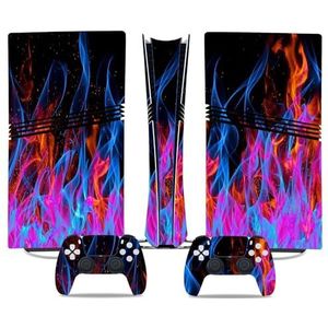 Voor PS5 PRO Skin Digital Edition Console En Controller Vinyl Cover Skins Wraps Krasbestendig, Compatibel Met Voor PS5 Digital Edition Pro 03418 Geen Schuimvorming Bubbelvrij