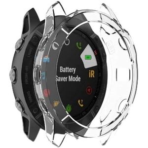 Strap-it Garmin Fenix 6 (Pro) TPU case (transparant)