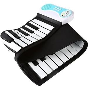 49 Toetsen Siliconen Flexibele Hand Oprolpiano Draagbaar Elektronisch Toetsenbord Muziekinstrument Draagbaar Keyboard Piano