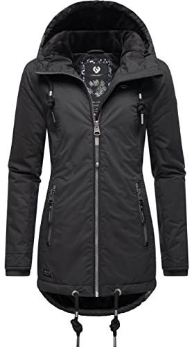 Ragwear Winterjas 'Zuzka'  zwart