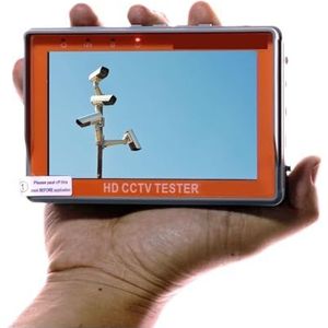 CCTV-tester, CCTV-monitortester, Mini Monitor IV5 IV7W Pols Cctv Tester 5inch 4.3inch Cvbs Camera Tester 4mp 5mp 1080p Hd Video Monitor Pols Ontwerp PoE-netwerktools(IV5(8MP))