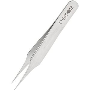 REMOS mini splinterpincet van roestvrij staal - extra fijne punt - 6 cm