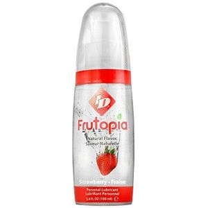 ID Frutopia 100 ml natuurlijk flavoured aardbei op water gebaseerde Lubricant