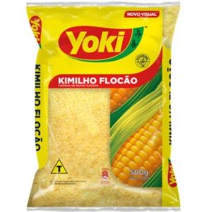 Yoki, Kimilho Flocao, Maismeel uit Brazilie voor couscous, 1 pack