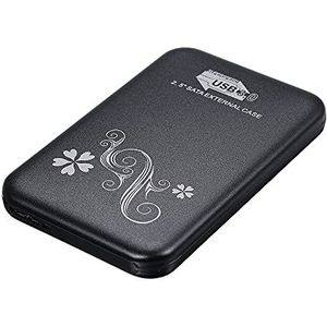HDD externe harde schijf 2 tb /500 gb /120 gb /80 gb, USB 3.0 draagbare mobiele back-up opslag harde schijf, geschikt voor pc desktop, Ps4, laptop, Xbox, smart tv (60 GB, zwart)