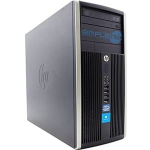 HP PC Tower 6200 Pro MT Core i3 Windows 11 Pro | 4GB RAM SSD 120GB | Seriële RS232 vaste computer (gereviseerd)