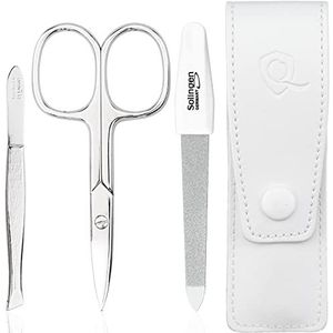 marQus manicureset 3-delige reisset met vijl uit Solingen nagelverzorgingsset nagelschaartje en nagelset