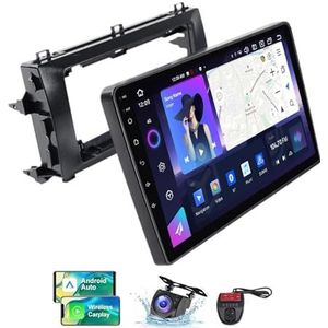 Android 13 Autoradio 10 Duim Touch Display Voor Toyota Corolla 11 2012-2016 Met Draadloze Carplay Android Auto/GPS/FM RDS DAB+/Buletooth 5.0/Bediening op het stuur + Camera en DVR(NF-4)