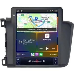 Android 14 Autoradio 9.7 inch touchscreen voor Honda Civic 2012-2015 Autoradio Navigatie met Carplay met GPS navigatie Bluetooth FM USB SWC(F8 4G+64G)