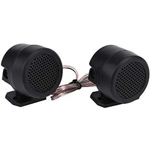 Fydun Auto luidsprekers 2 stuks 12 V 500 Watt Auto Ronde Super Power Luider o Tweeter Stereo Speaker Inbouwset
