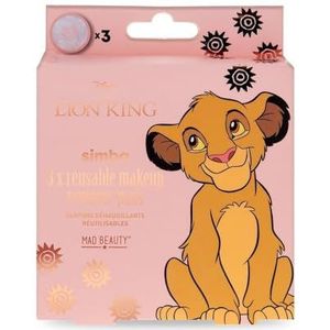 MAD BEAUTY. Lion King Cleansing Pads voor gezichtsreiniging