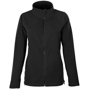 HRM Dames Fleece Jas met Rits, Donkergrijs, Maat 2XL I Vrouwen Premium Fleecejack Gemaakt van Micro Polar Fleece I Functionele Jas voor Vrouwen I Werkkleding I Hoogwaardige & Duurzame Dameskleding