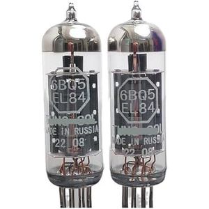 De EL84-buis vervangt de EL84 6BQ5 7189 6N14N precisie-versterker (2 stuks overeenkomende paar)