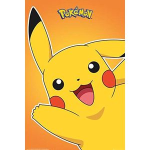 GB eye Pokemon Pikachu Maxi Poster, veelkleurig, 61 x 91,5 cm, FP4705