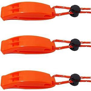 Fluiten met Reflecterende Lanyard Noodfluitje Luid Alarm voor Veiligheid Camping Wandelen Jacht Vissen Zwemmen Hond Training Coach Scheidsrechter Politie Vrouwen Ouderling